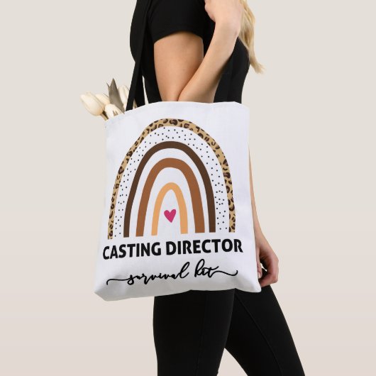 Casting Director Survival Kit Canvas tas (Dichtbij)