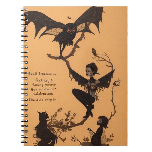 Casting Spells Magische Halloween notitieboek (Voorkant)