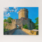 Castle Alsbach Duitsland. Jigzaag Puzzle Legpuzzel (Horizontaal)