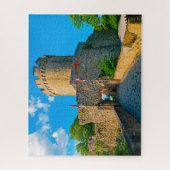 Castle Alsbach Duitsland. Legpuzzel (Verticaal)
