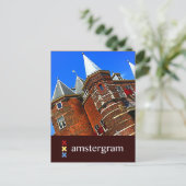 Castle Amsterdam Briefkaart (Staand voorkant)