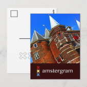 Castle Amsterdam Briefkaart (Voorkant / Achterkant)