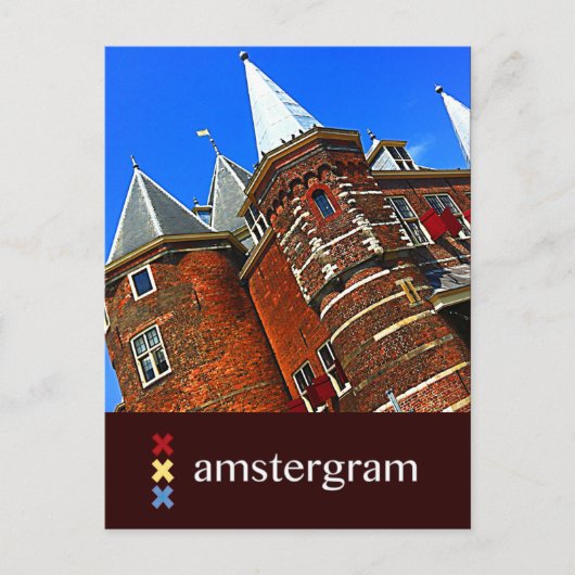Castle Amsterdam Briefkaart (Voorkant)