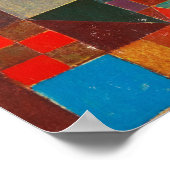 Castle and Sun, 1928, door Paul Klee Poster (Hoek)