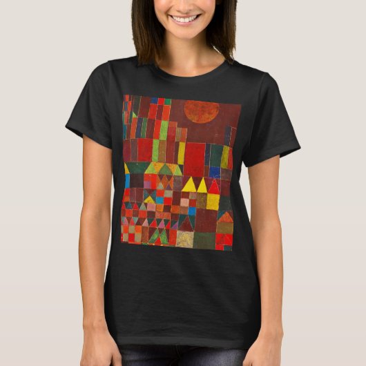Castle and Sun, 1928, door Paul Klee T-shirt (Voorkant)