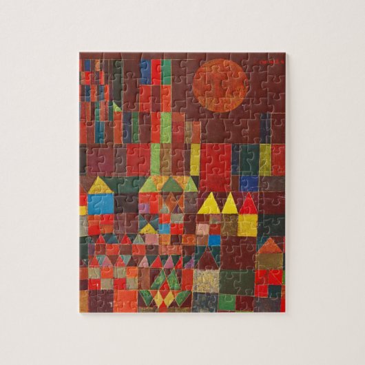 Castle and Sun, Paul Klee Expressionism Figurative Legpuzzel (Verticaal)