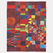 Castle and Sun, Paul Klee Fleece Deken (Voorkant)