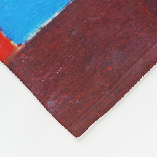 Castle and Sun, Paul Klee Fleece Deken (Hoek)