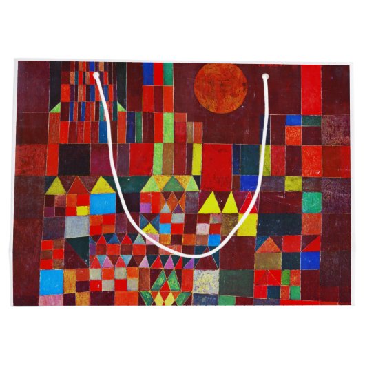 Castle and Sun, Paul Klee Groot Cadeauzakje (Achterkant)