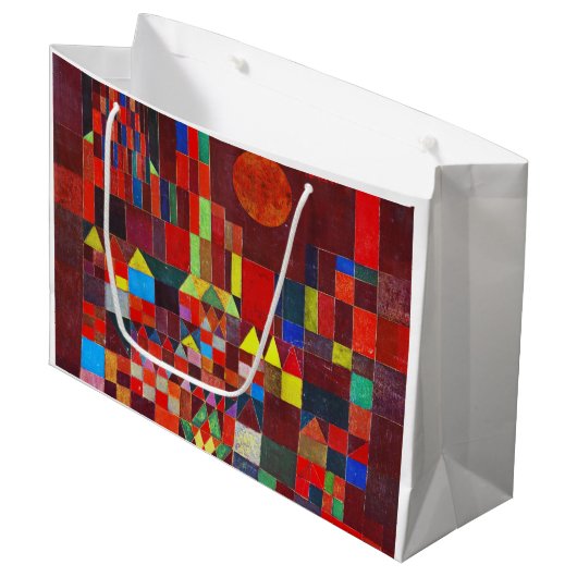 Castle and Sun, Paul Klee Groot Cadeauzakje (Voorkant Gekanteld)