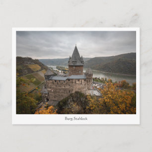 Castle Bacharach Duitsland Briefkaart