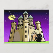 Castle Bats and Grim Reaper aan Castle Deuren Briefkaart (Voorkant)