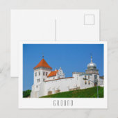 Castle Belarus Grodno Cityscape City Architecture Briefkaart (Voorkant / Achterkant)