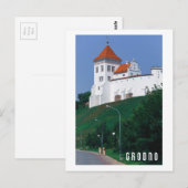 Castle Belarus Grodno Cityscape City Architecture Briefkaart (Voorkant / Achterkant)