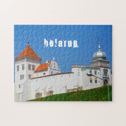 Castle Belarus Grodno Cityscape City Architecture Legpuzzel (Horizontaal)