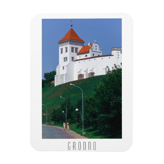 Castle Belarus Grodno Cityscape City Architecture Magneet (Verticaal)