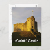 Castle bij Sunset Briefkaart (Voorkant / Achterkant)