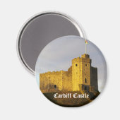 Castle bij Sunset Magneet (Voorkant / Achterkant)