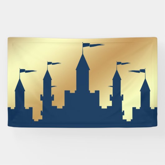 Castle Blue and Gold Royal Prince Spandoek (Horizontaal)