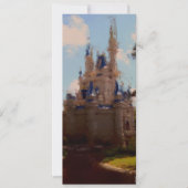 Castle Bridal Shower-uitnodiging Kaart (Voorkant)