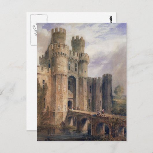 Castle briefkaart (Voorkant / Achterkant)