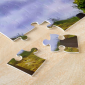 Castle Burgruine Duitsland. Legpuzzel (Zijkant)