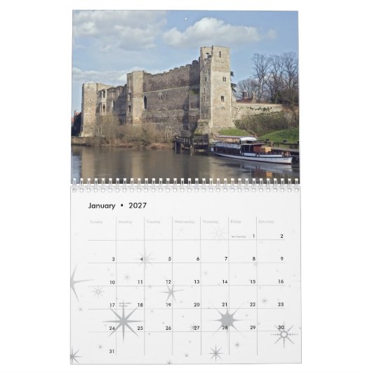 Castle Calender 5 Kalender (Jan 2027)
