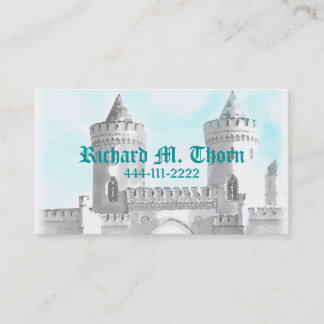 Castle Calling Card Contactkaartje