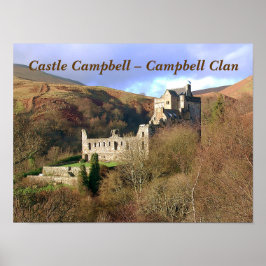 Castle Campbell - Campbell Clan Poster