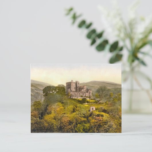  Castle Campbell Schotland Briefkaart (Staand voorkant)