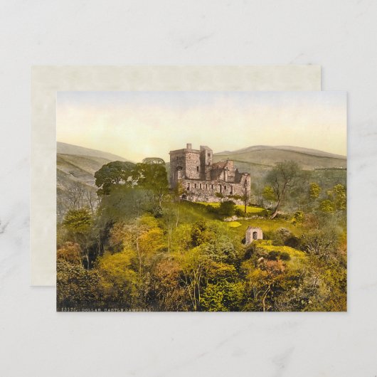  Castle Campbell Schotland Briefkaart (Voorkant / Achterkant)