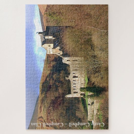 Castle Campbell - Scottish Campbell Clan Legpuzzel (Verticaal)