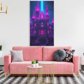 Castle  canvas afdruk (Insitu (Woonkamer))