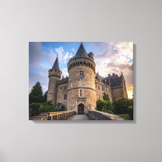 castle canvas afdruk (Voorkant)