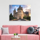 castle canvas afdruk (Insitu (Woonkamer))