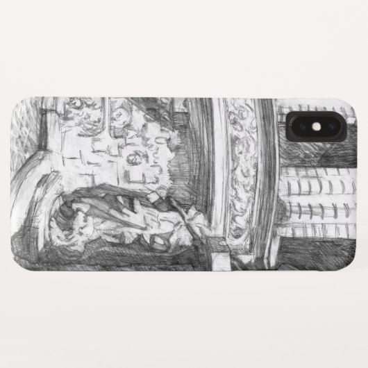 Castle Case-Mate iPhone Case (Achterkant (horizontaal))