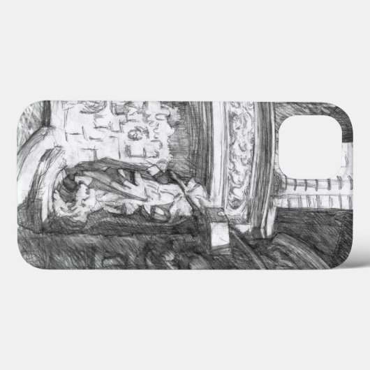 Castle Case-Mate iPhone Case (Achterkant (horizontaal))