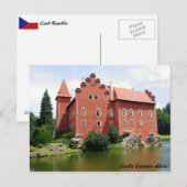 Castle Cervena Lhota Briefkaart (Voorkant / Achterkant)