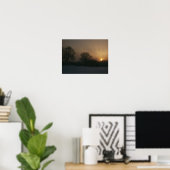 Castle Charlottenhof, Sunset Poster (Thuiskantoor)