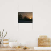 Castle Charlottenhof, Sunset Poster (Keuken)