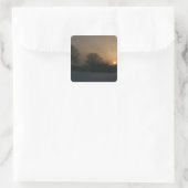 Castle Charlottenhof, Sunset Vierkante Sticker (Tas)