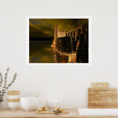 CASTLE CLIFF PRINT (Keuken)