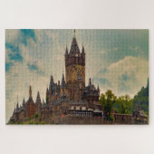 Castle Cochem Mosel Reichsburg. Legpuzzel (Horizontaal)