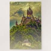 Castle Cochem Mosel Reichsburg. Legpuzzel (Verticaal)