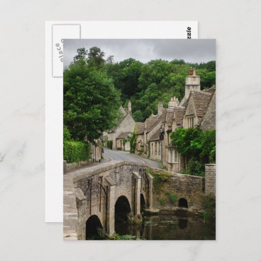 Castle Combe briefkaart (Voorkant / Achterkant)