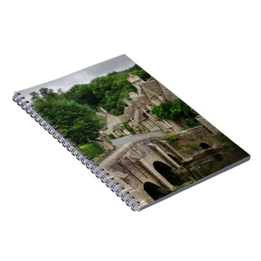 Castle Combe notebook, stad Costwolds Notitieboek (Rechterzijde)