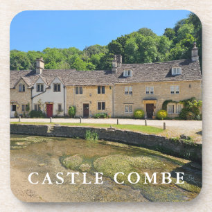 Castle Combe uitzicht onderzetters