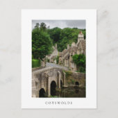 Castle Combe White text briefkaart (Voorkant)