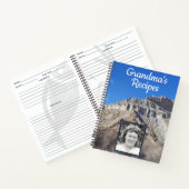 Castle Country Foto Grandma's Recipe Book Notitieboek (Binnen)