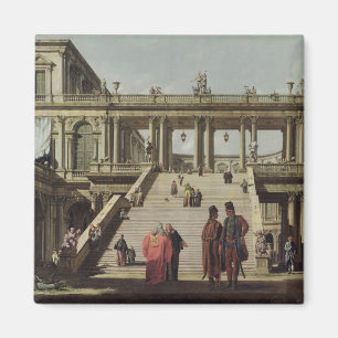 Castle Courtyard, 1762 Magneet